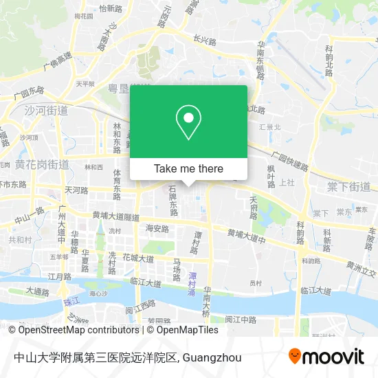 中山大学附属第三医院远洋院区 map