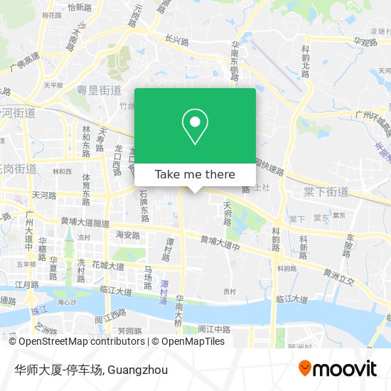 华师大厦-停车场 map