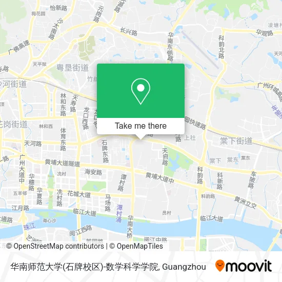 华南师范大学(石牌校区)-数学科学学院 map
