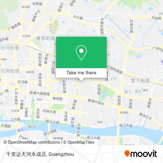 千里达天河永成店 map