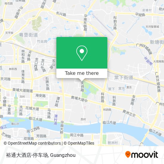 裕通大酒店-停车场 map