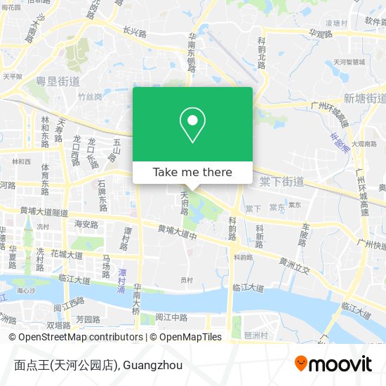 面点王(天河公园店) map