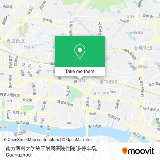 南方医科大学第三附属医院住院部-停车场 map