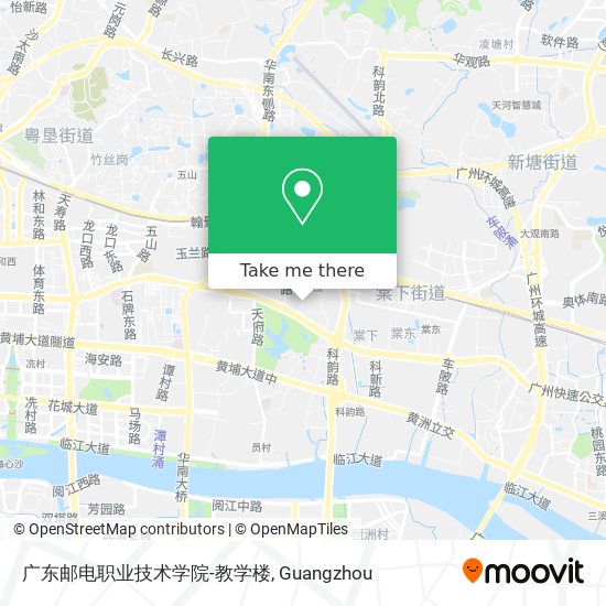 广东邮电职业技术学院-教学楼 map
