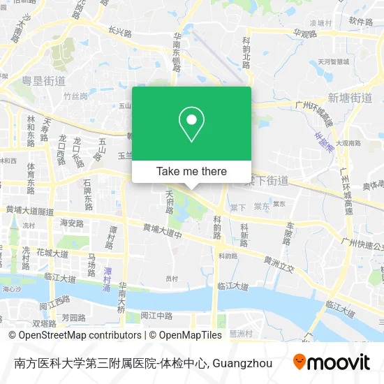 南方医科大学第三附属医院-体检中心 map