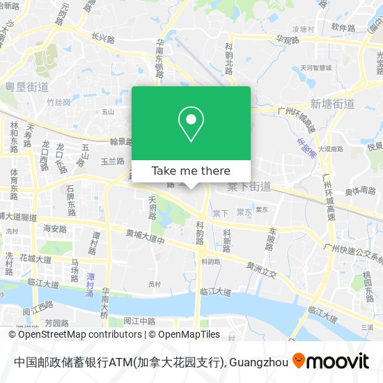 中国邮政储蓄银行ATM(加拿大花园支行) map