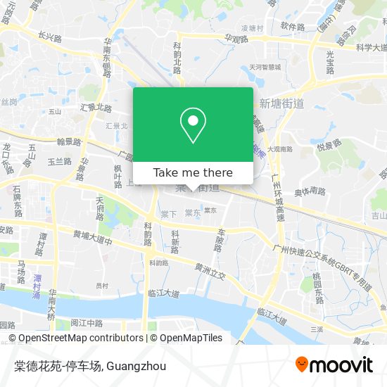 棠德花苑-停车场 map