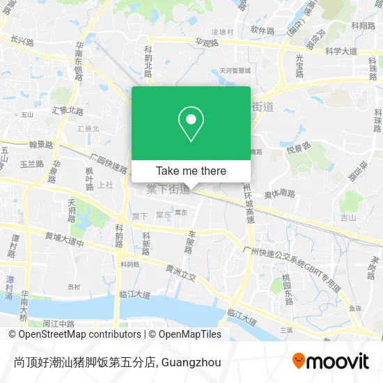 尚顶好潮汕猪脚饭第五分店 map