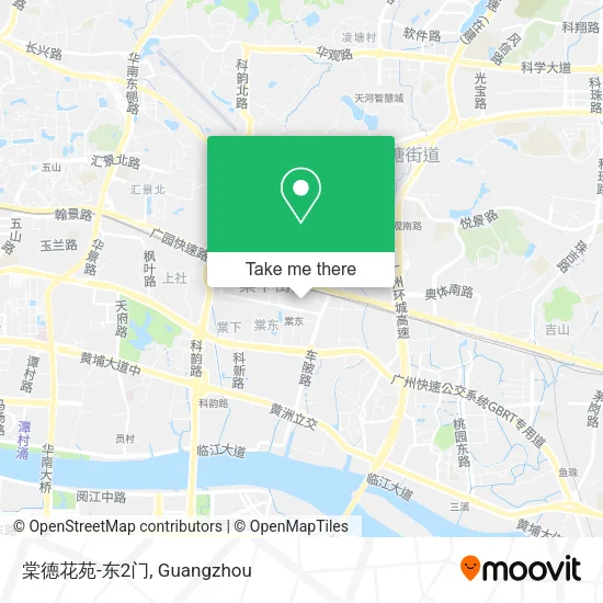 棠德花苑-东2门 map