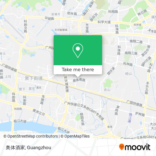 奥体酒家 map