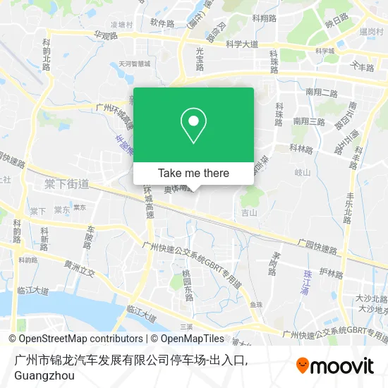 广州市锦龙汽车发展有限公司停车场-出入口 map