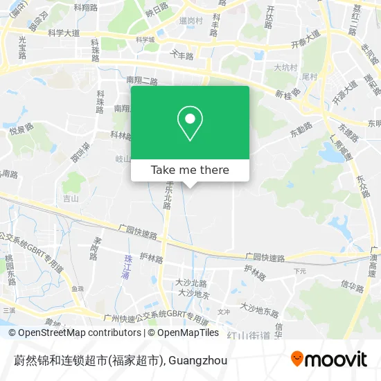 蔚然锦和连锁超市(福家超市) map