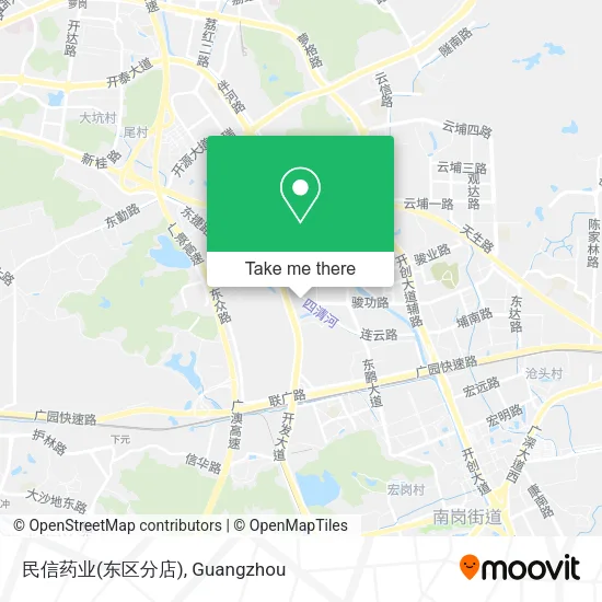 民信药业(东区分店) map