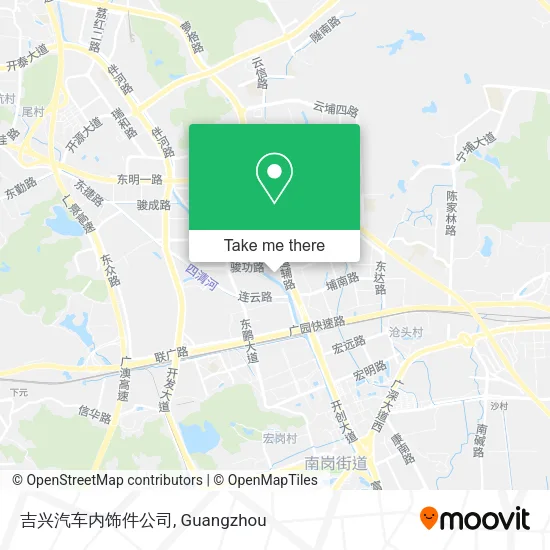 吉兴汽车内饰件公司 map