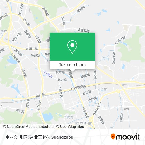 南村幼儿园(建业五路) map