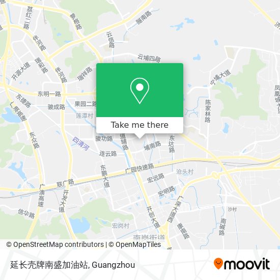 延长壳牌南盛加油站 map