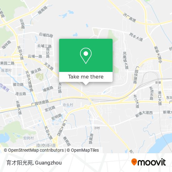 育才阳光苑 map