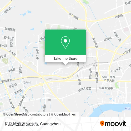 凤凰城酒店-游泳池 map