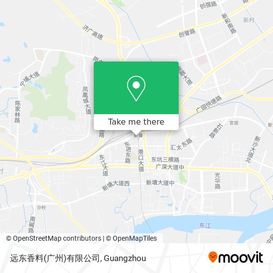 远东香料(广州)有限公司 map