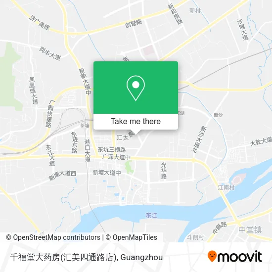 千福堂大药房(汇美四通路店) map