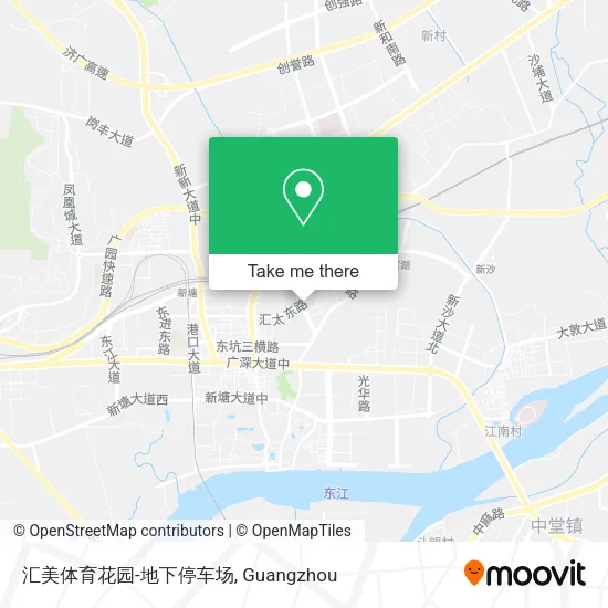 汇美体育花园-地下停车场 map