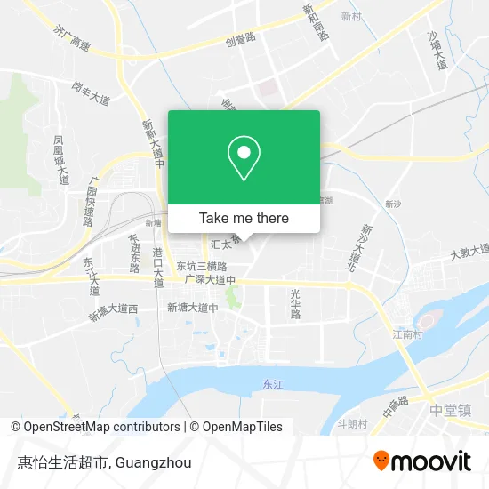 惠怡生活超市 map