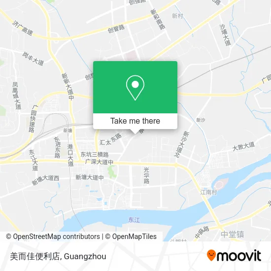 美而佳便利店 map