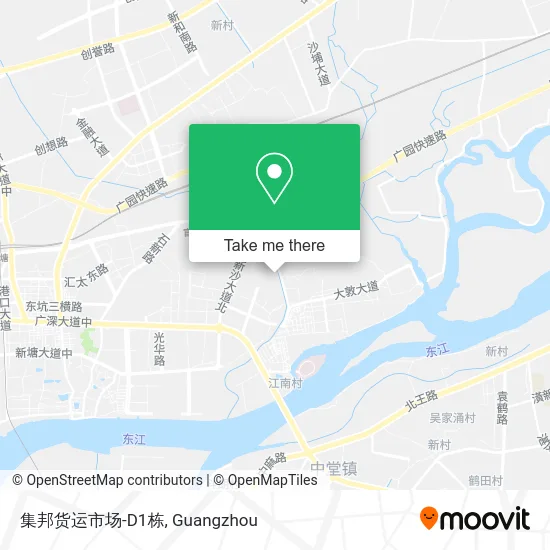 集邦货运市场-D1栋 map