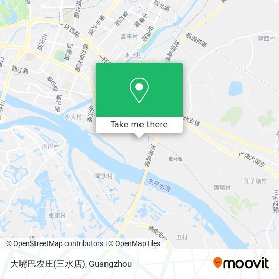 大嘴巴农庄(三水店) map