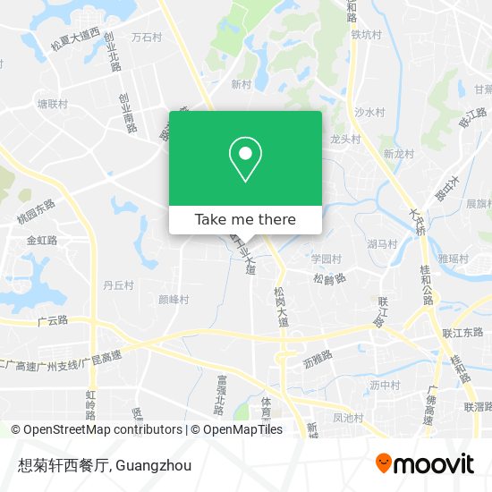 想菊轩西餐厅 map