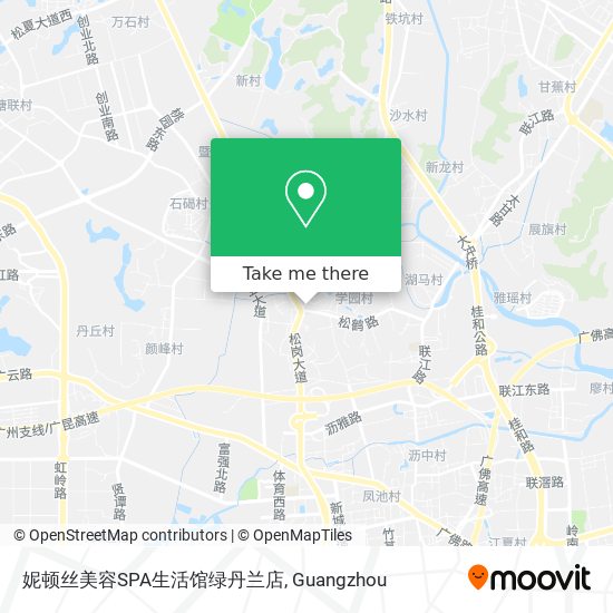 妮顿丝美容SPA生活馆绿丹兰店 map