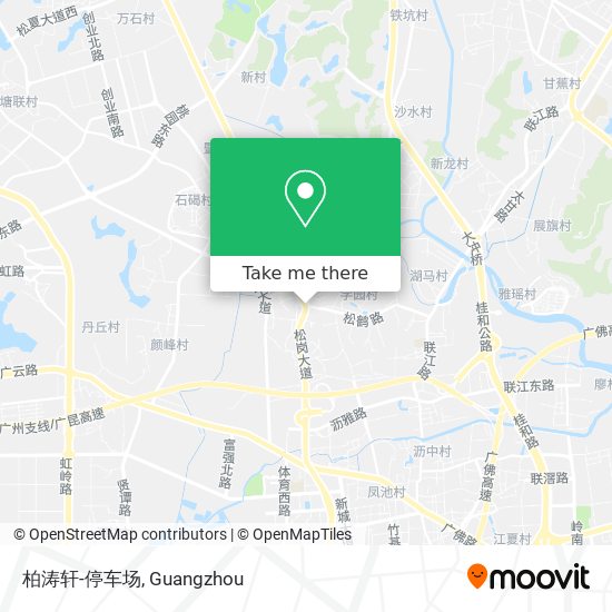 柏涛轩-停车场 map