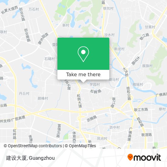 建设大厦 map