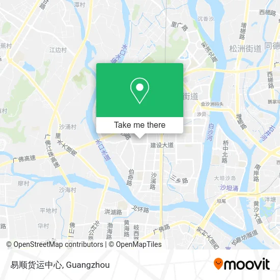 易顺货运中心 map