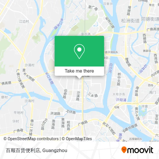 百顺百货便利店 map