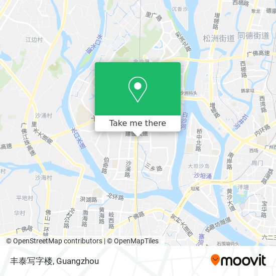 丰泰写字楼 map