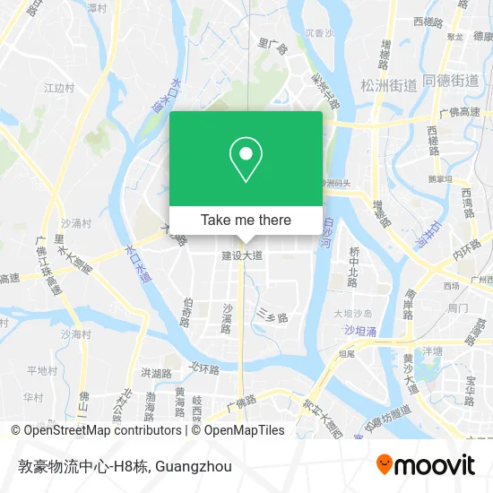 敦豪物流中心-H8栋 map