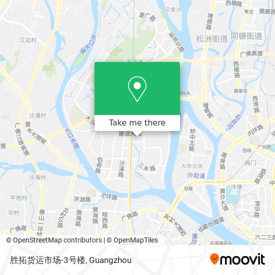 胜拓货运市场-3号楼 map