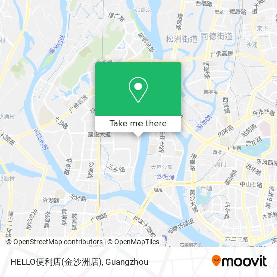 HELLO便利店(金沙洲店) map