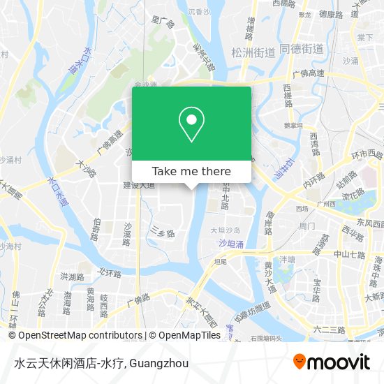 水云天休闲酒店-水疗 map