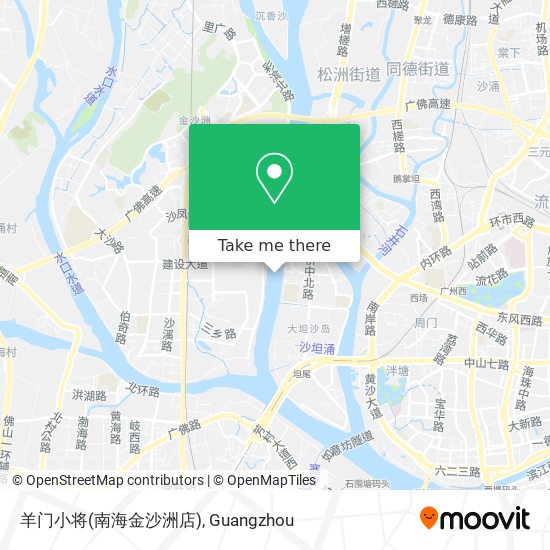 羊门小将(南海金沙洲店) map