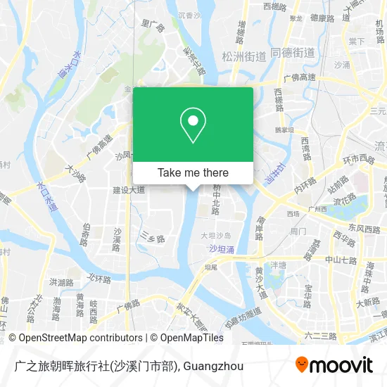 广之旅朝晖旅行社(沙溪门市部) map