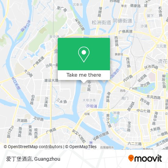 爱丁堡酒店 map
