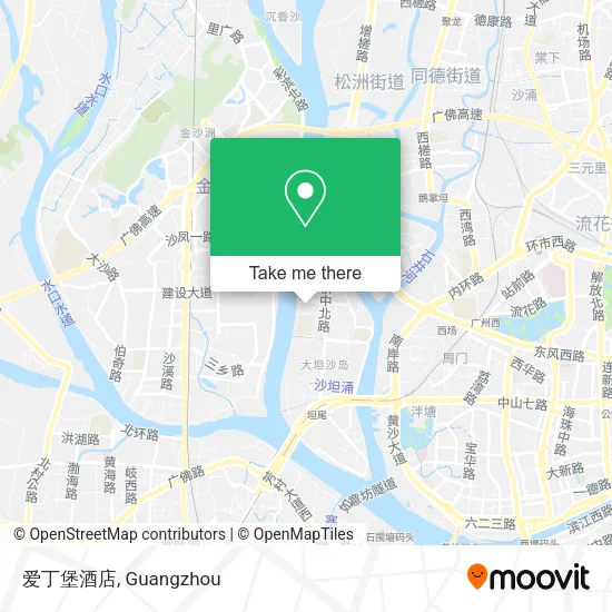 爱丁堡酒店 map