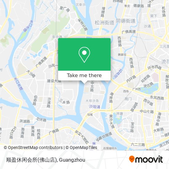 顺盈休闲会所(佛山店) map