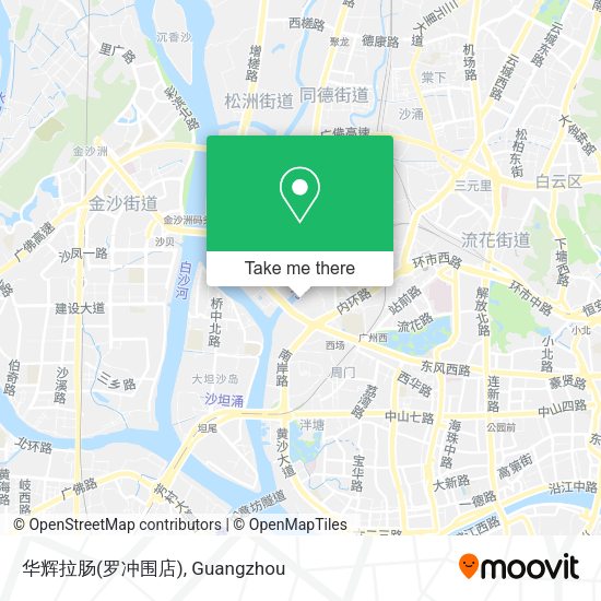 华辉拉肠(罗冲围店) map