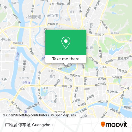 广雅居-停车场 map