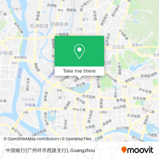 中国银行(广州环市西路支行) map