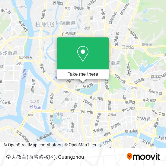 学大教育(西湾路校区) map