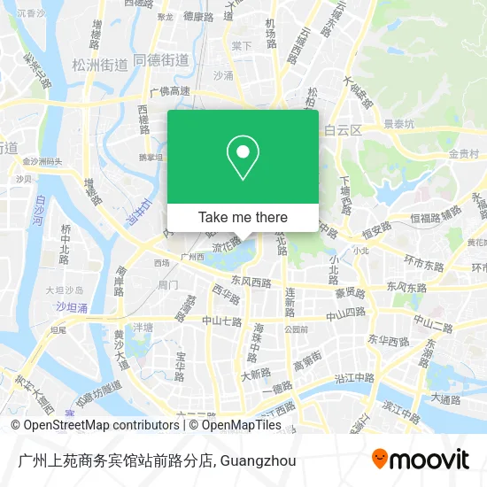 广州上苑商务宾馆站前路分店 map